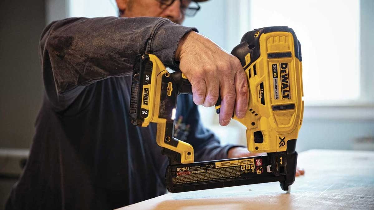 DEWALT DCN681B 20V Narrow Crown Stapler Review: Cordless Freedom Done Right